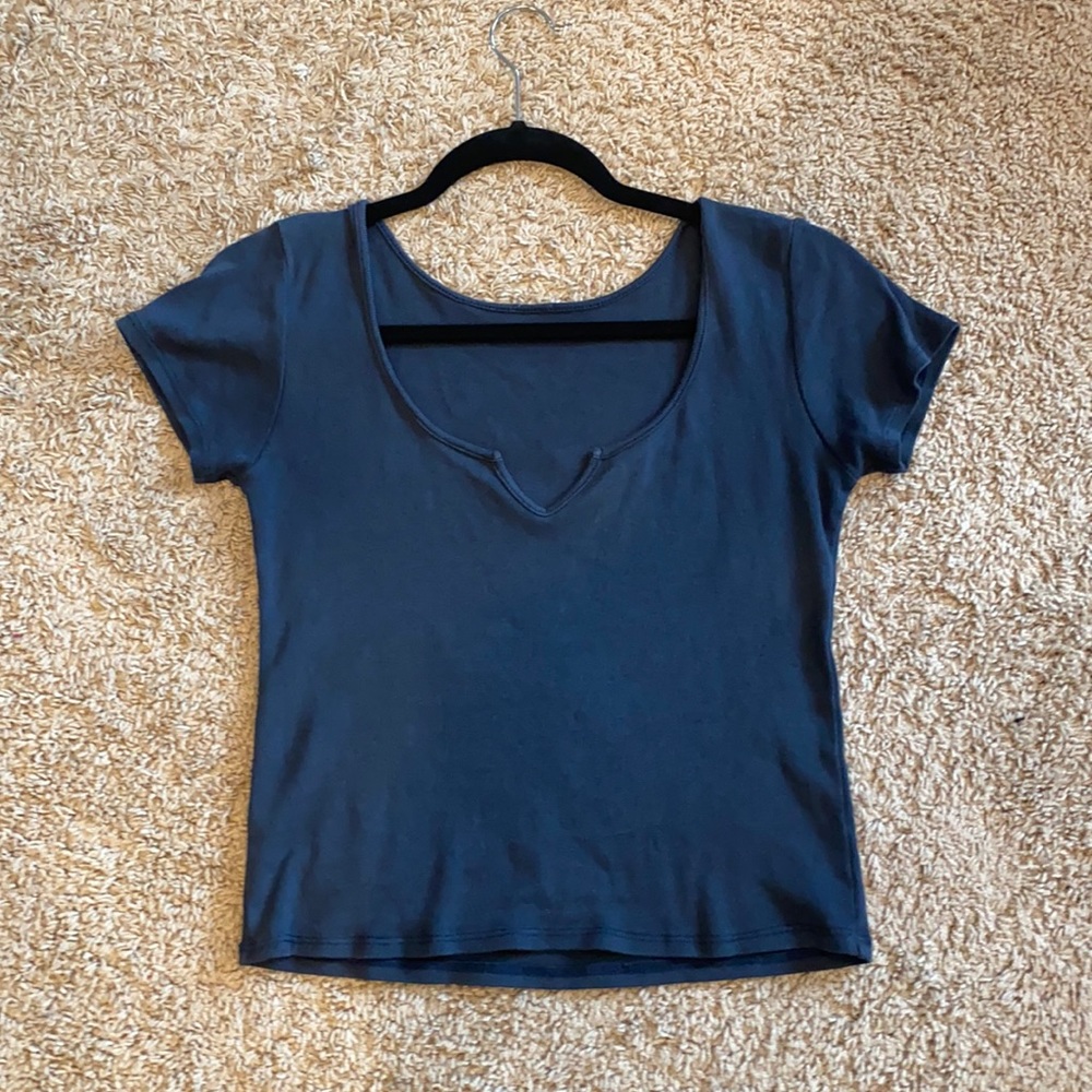 Navy Blue top, size SMALL